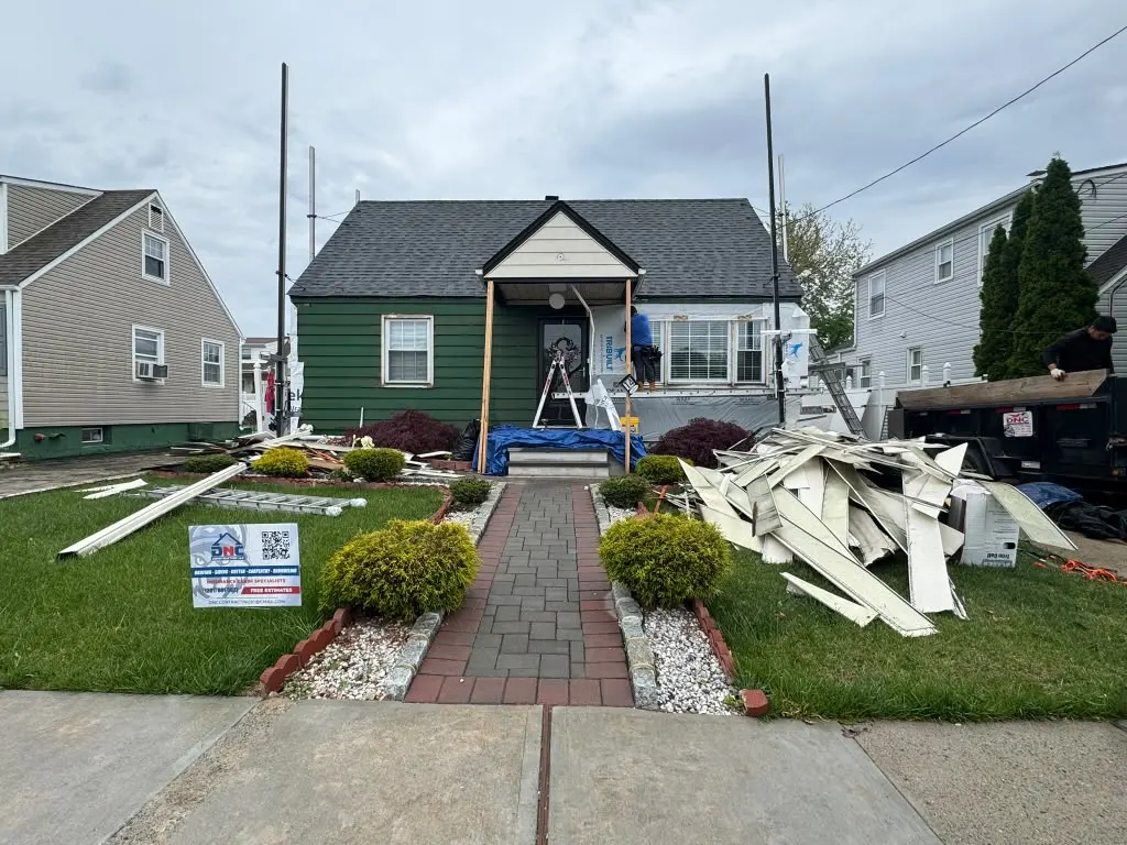 Exterior project on a property in Franklin, New Jersey