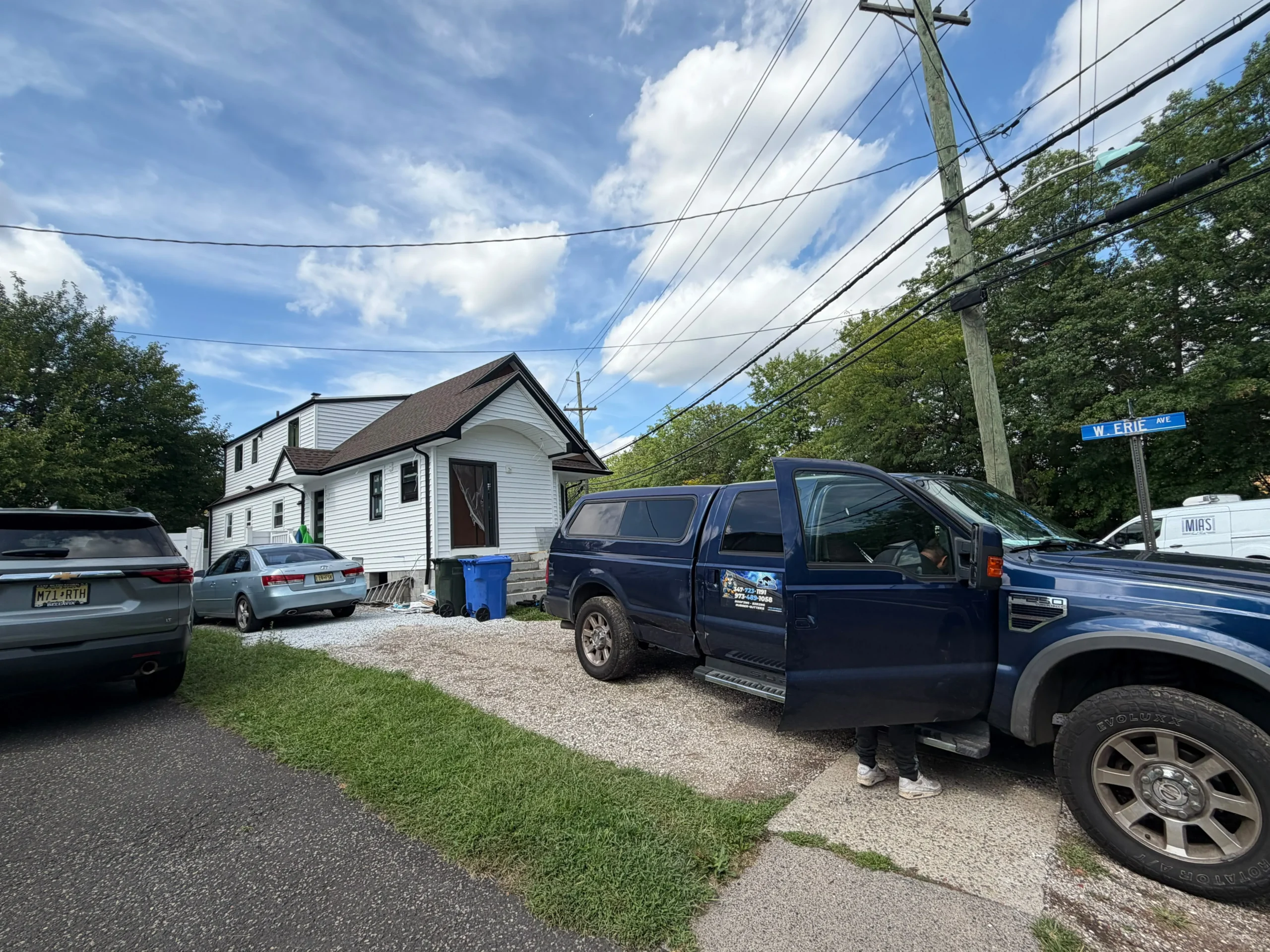 HardiePlank lap siding installed on a New Jersey home