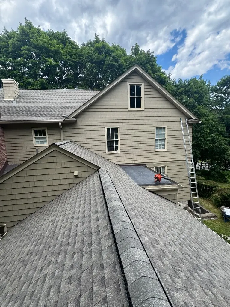 Exterior project on a property in Newton, New Jersey